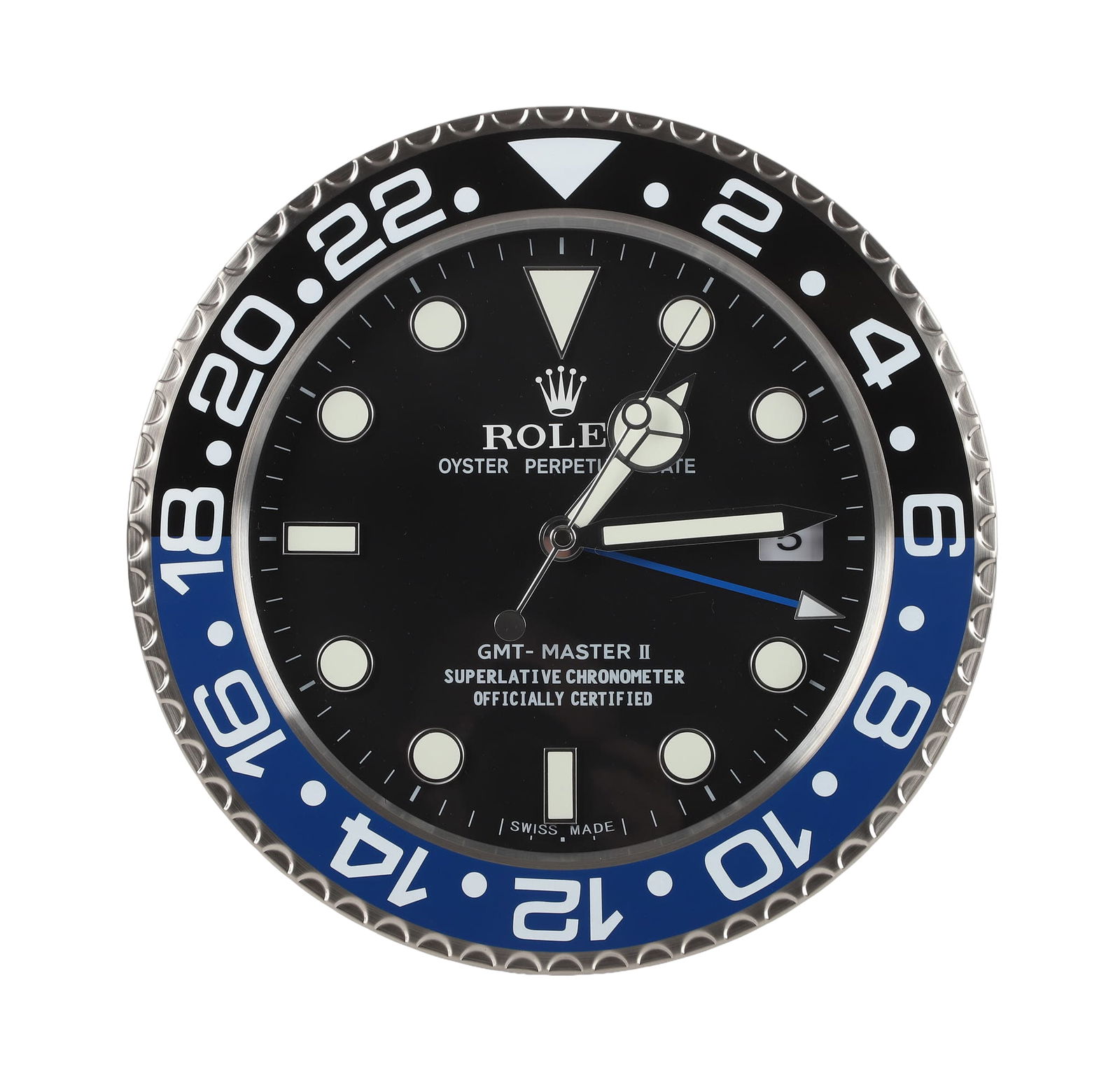 Rolex Watch Dealer Display Clock, Batman (1 of 2)