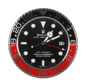 Rolex Watch Dealer Display Clock, Coke
