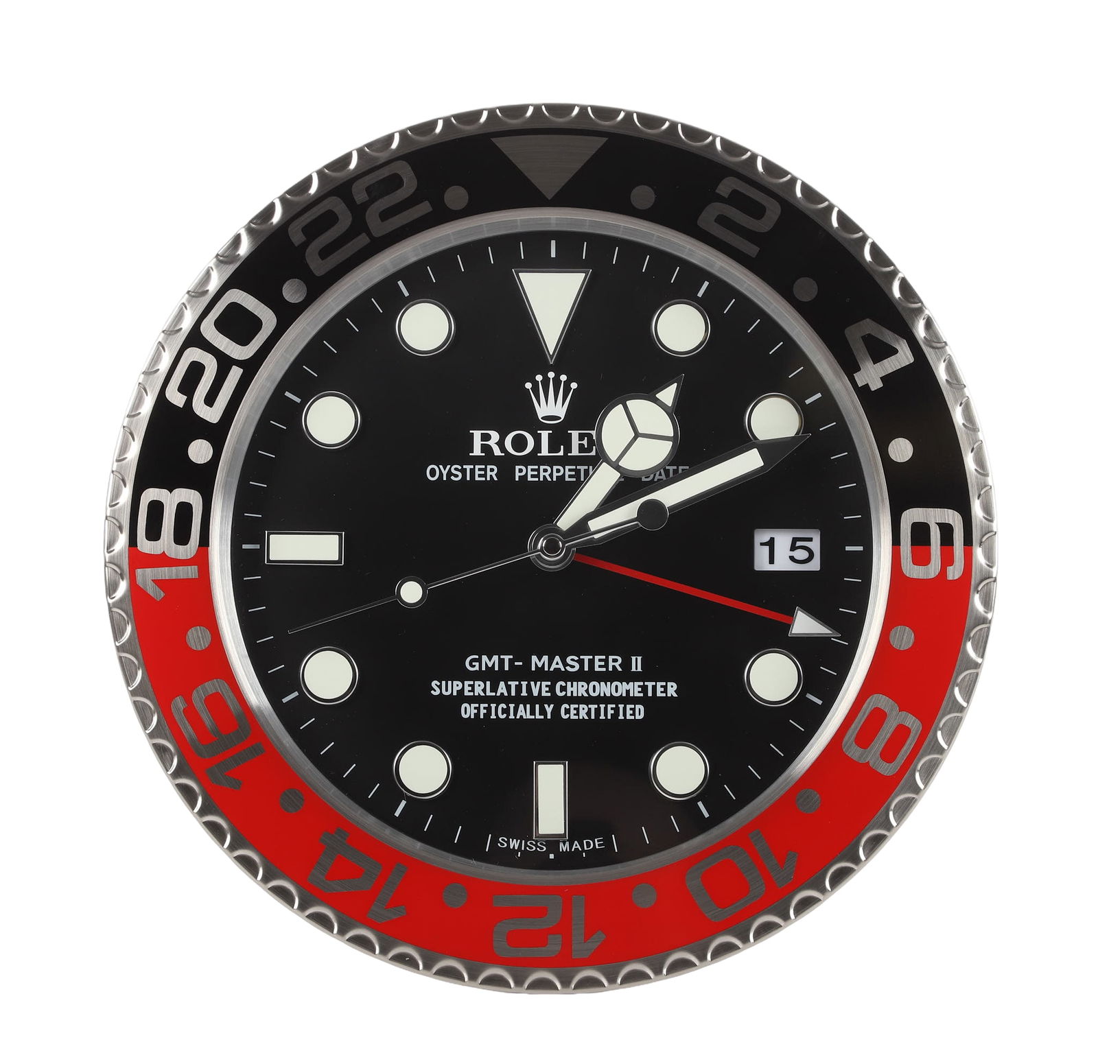 Rolex Watch Dealer Display Clock, Coke: Rolex Watch Dealer Display Clock, Coke