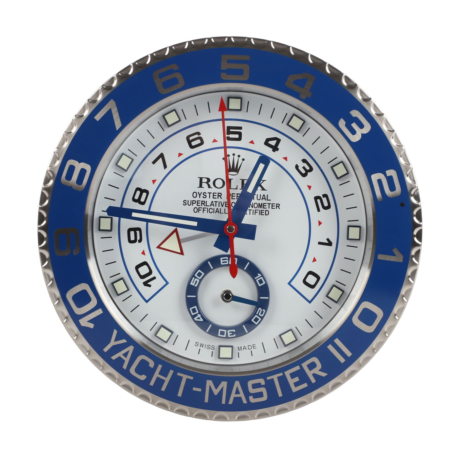 Rolex Watch Dealer Display Clock, Yachtmaster II: Rolex Watch Dealer Display Clock, Yachtmaster II