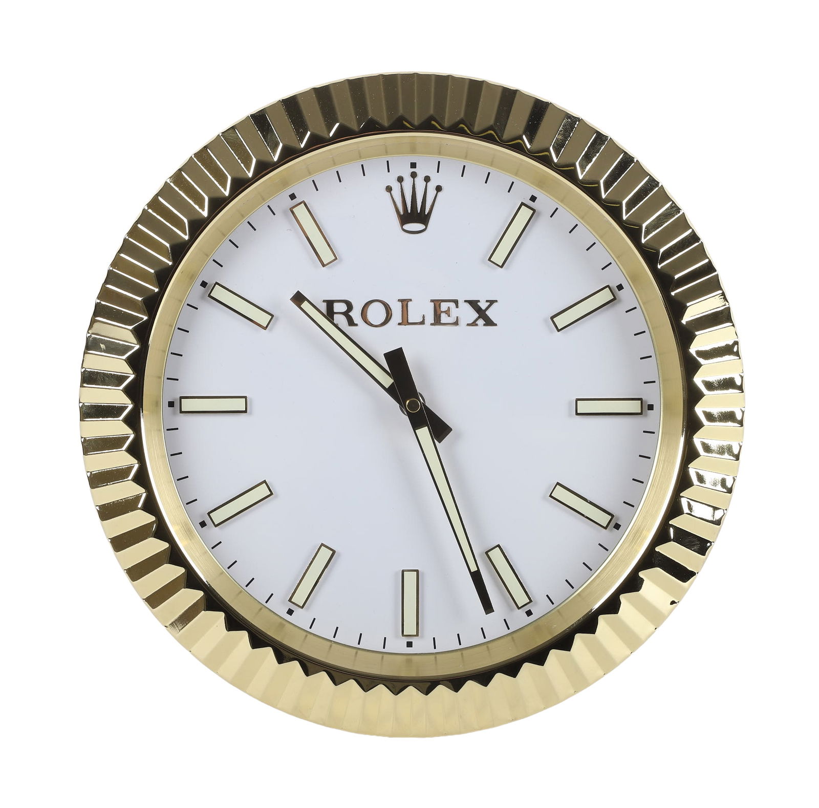 Rolex Watch Dealer Display Clock, Gold Oyster: Rolex Watch Dealer Display Clock, Gold Oyster