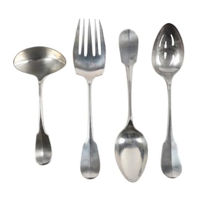 (4) Stieff Sterling 'Smithsonian' Flatware Pieces