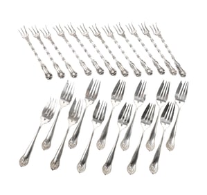 Sterling Silver Pastry and Oyster Forks