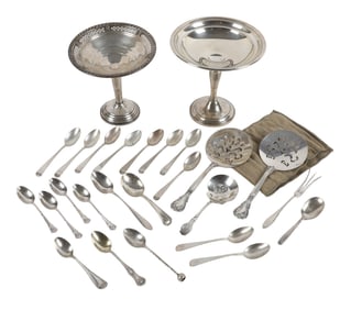 Sterling Demitasse Spoons, Serving Utensils, Compotes