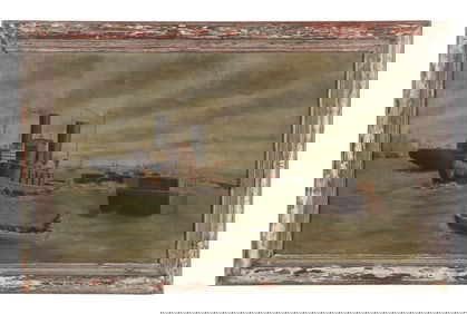 William Lindsay Taylor "Winter on the Hudson"