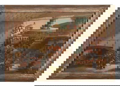 William Lindsay Taylor "Horses on Ferry Boat"