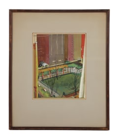 Stuart Eldredge Modernist Cityscape