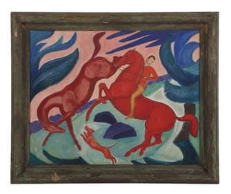 Gladys Roosevelt Dick "Red Horses"
