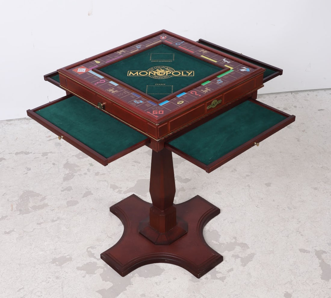 Franklin Mint Monopoly Games Table - 3