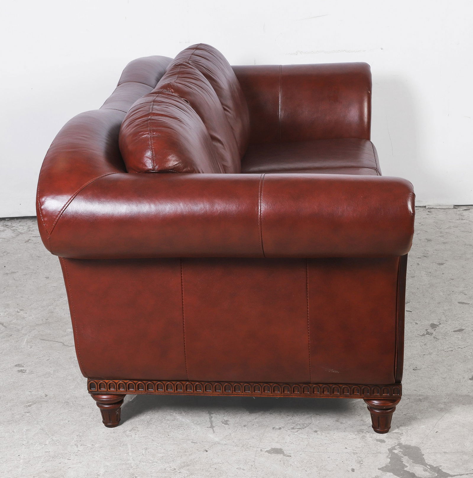 Contemporary Leather Sofa - 5