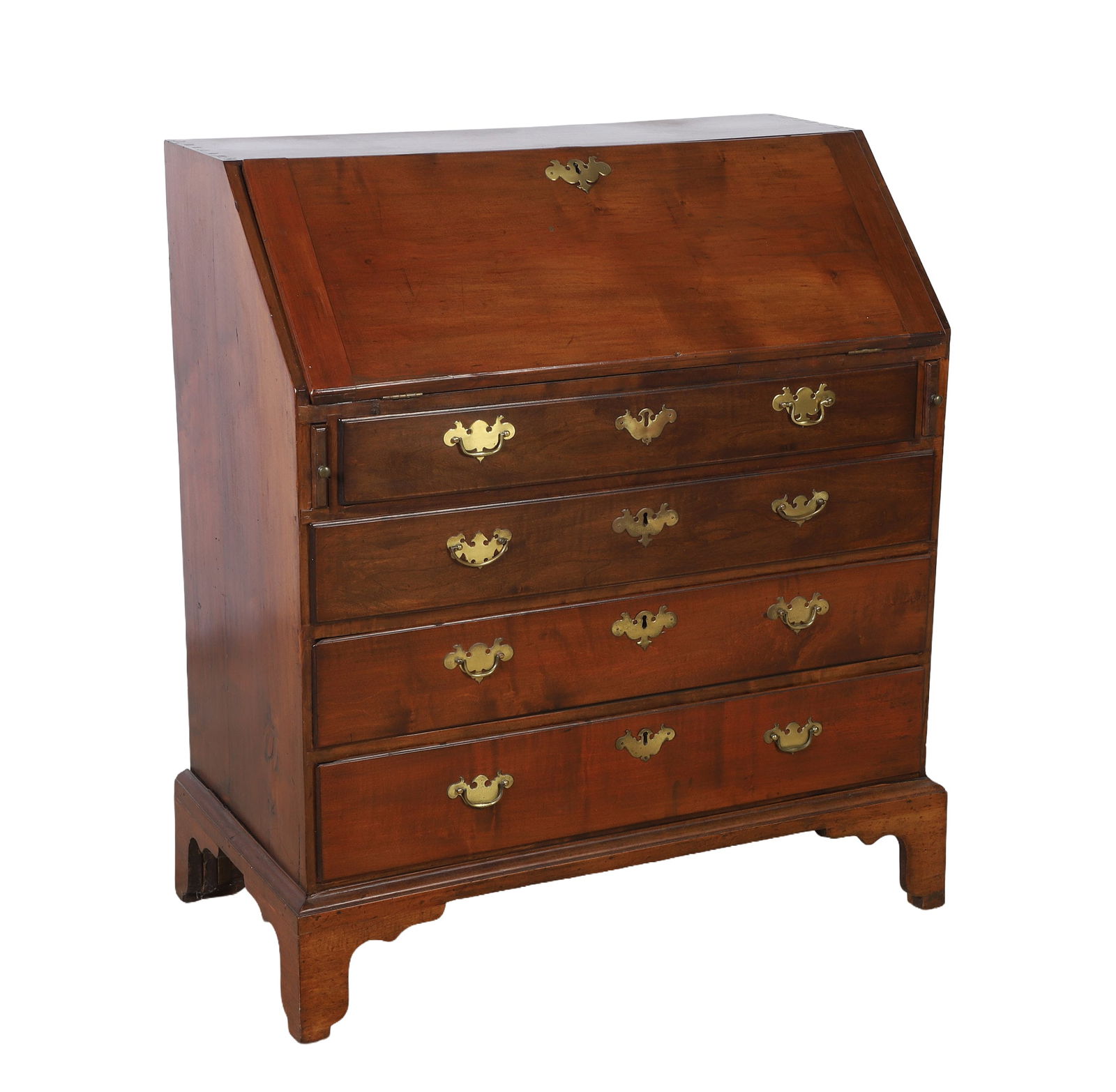 Chippendale style Slant Front Desk (1 of 13)