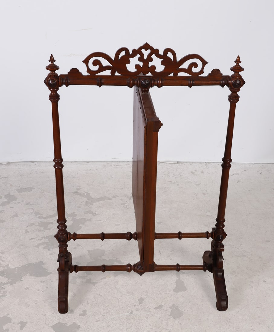 Victorian Needlepoint Firescreen - 4