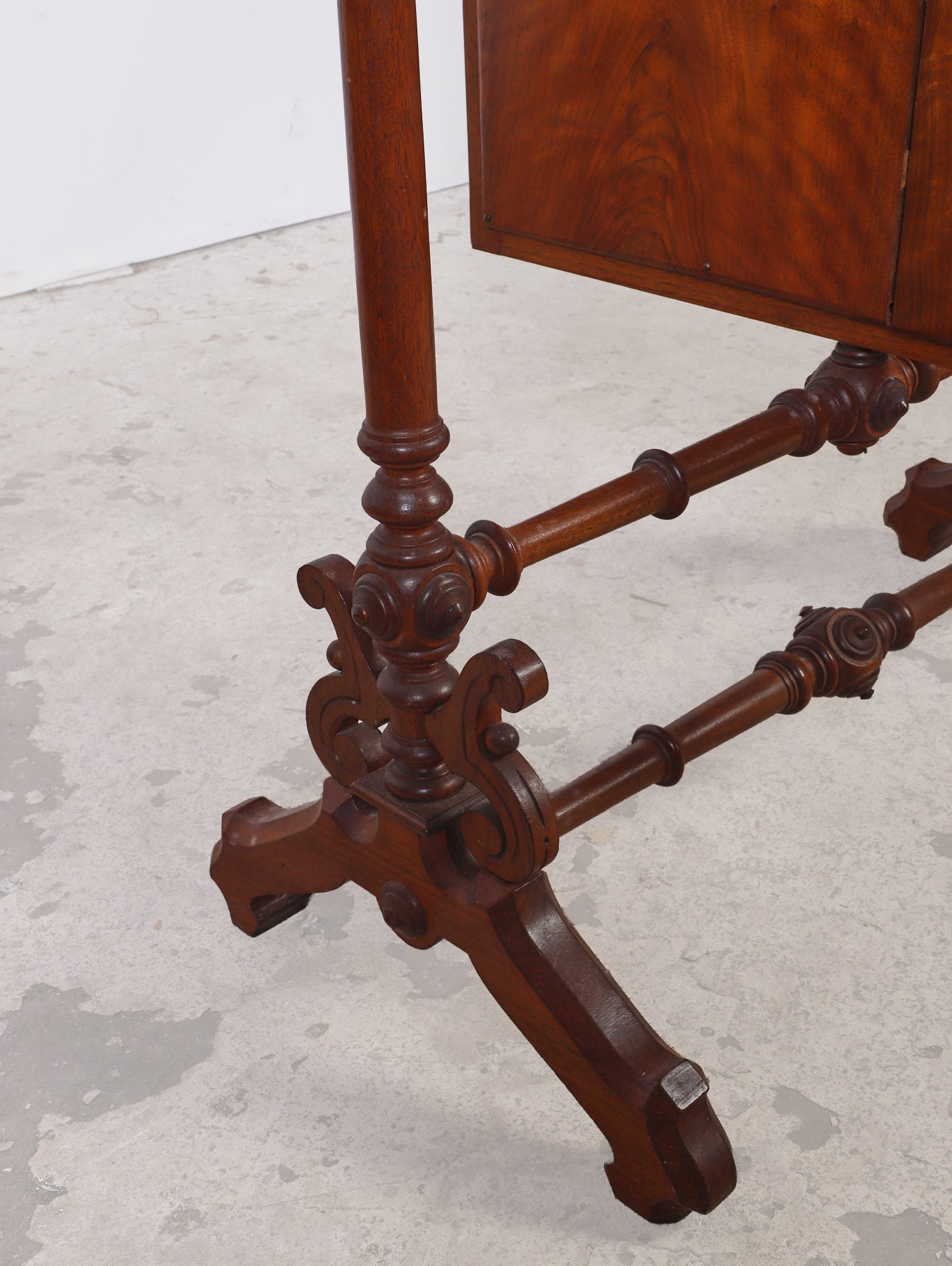 Victorian Needlepoint Firescreen - 7