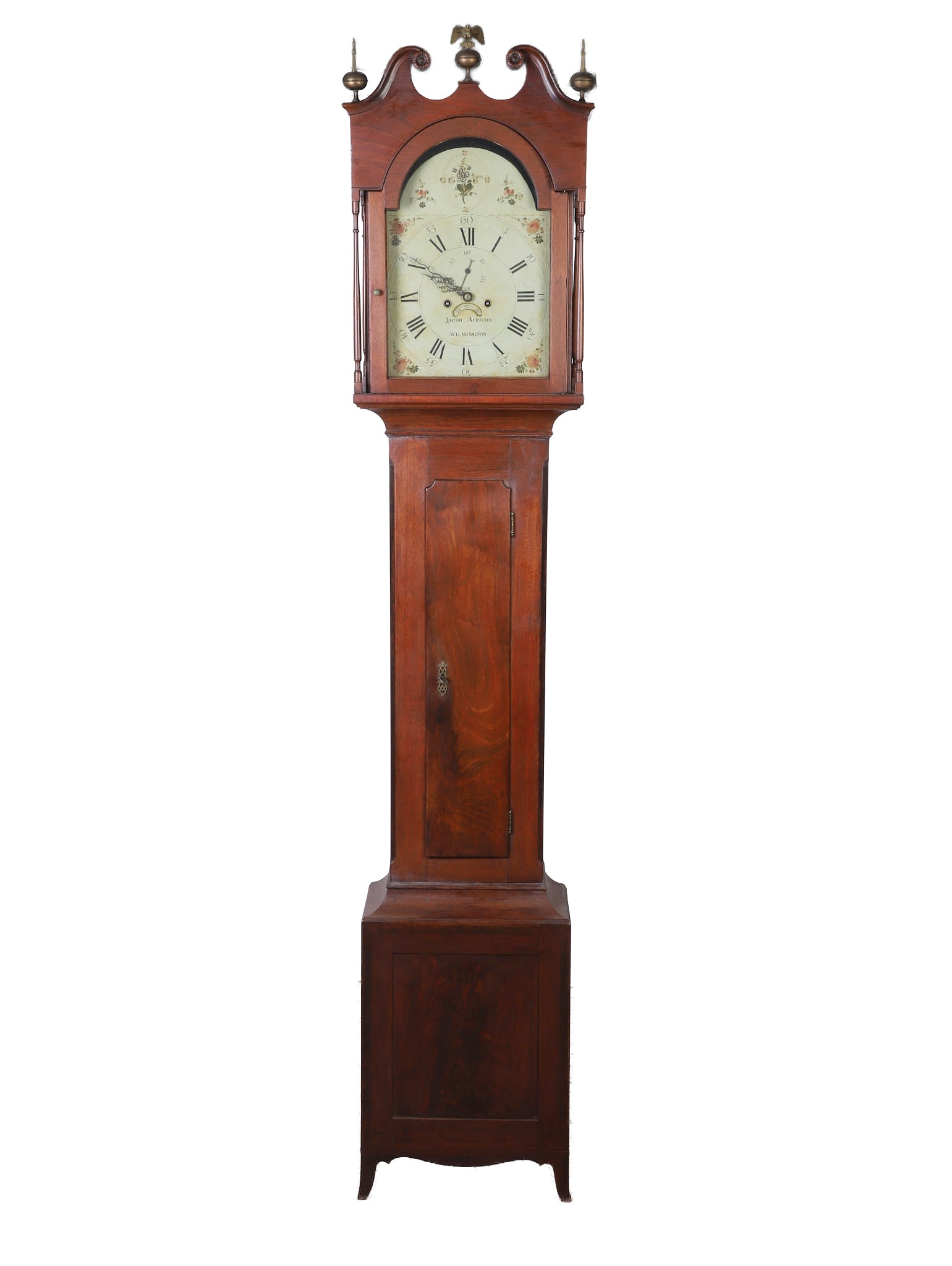 Henry Hahn Federal Tall Case Clock (1 of 11)