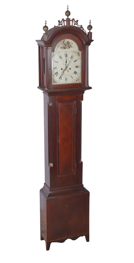 David Wood NewburyPort MA Tall Case Clock (1 of 18)
