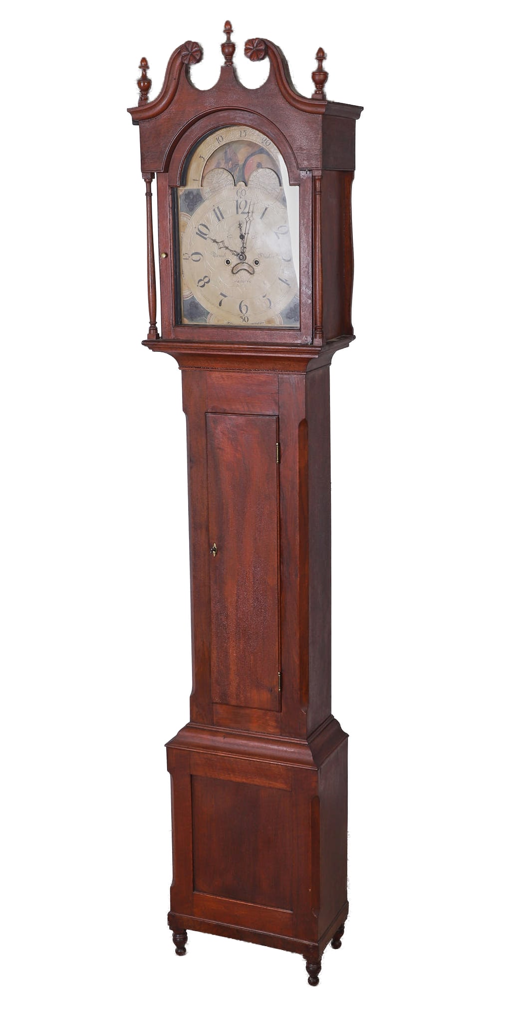 Berks County PA Sheraton Tall Case Clock (1 of 3)