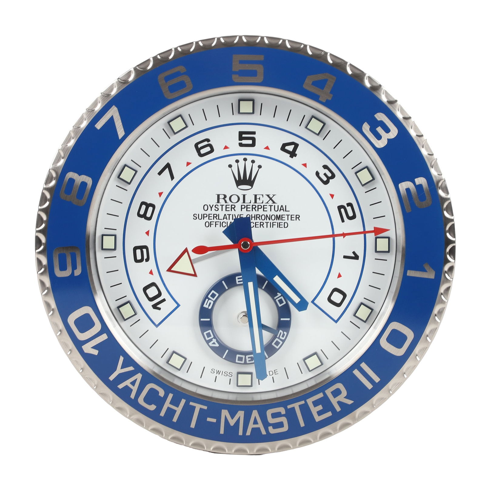 Rolex Watch Dealer Display Clock: Watch Dealer Display Clock Rolex "Yachtmaster II"