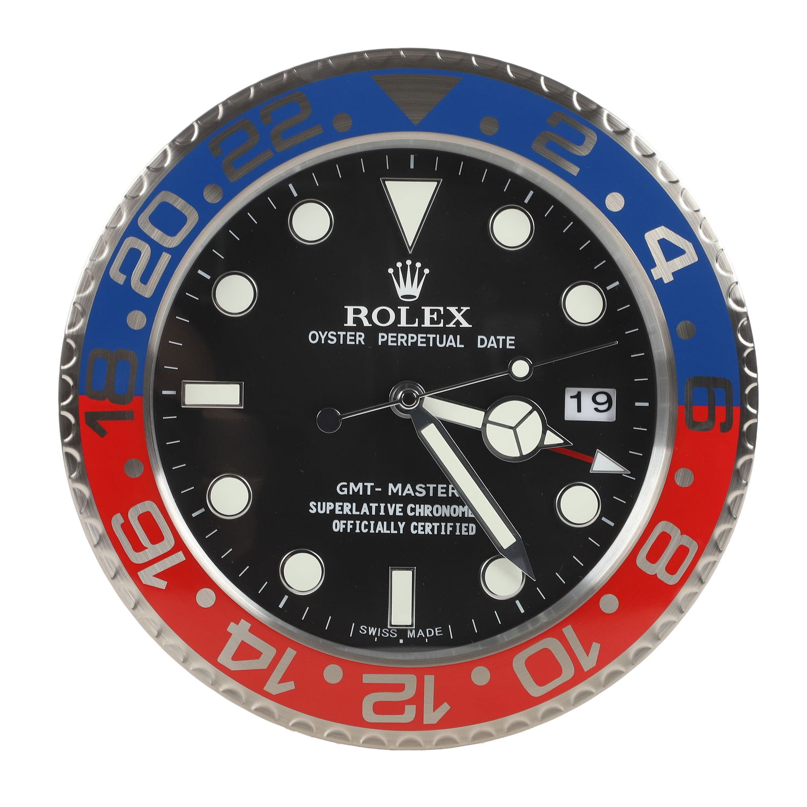 Rolex Watch Dealer Display Clock: Watch Dealer Display Clock Rolex "Pepsi"