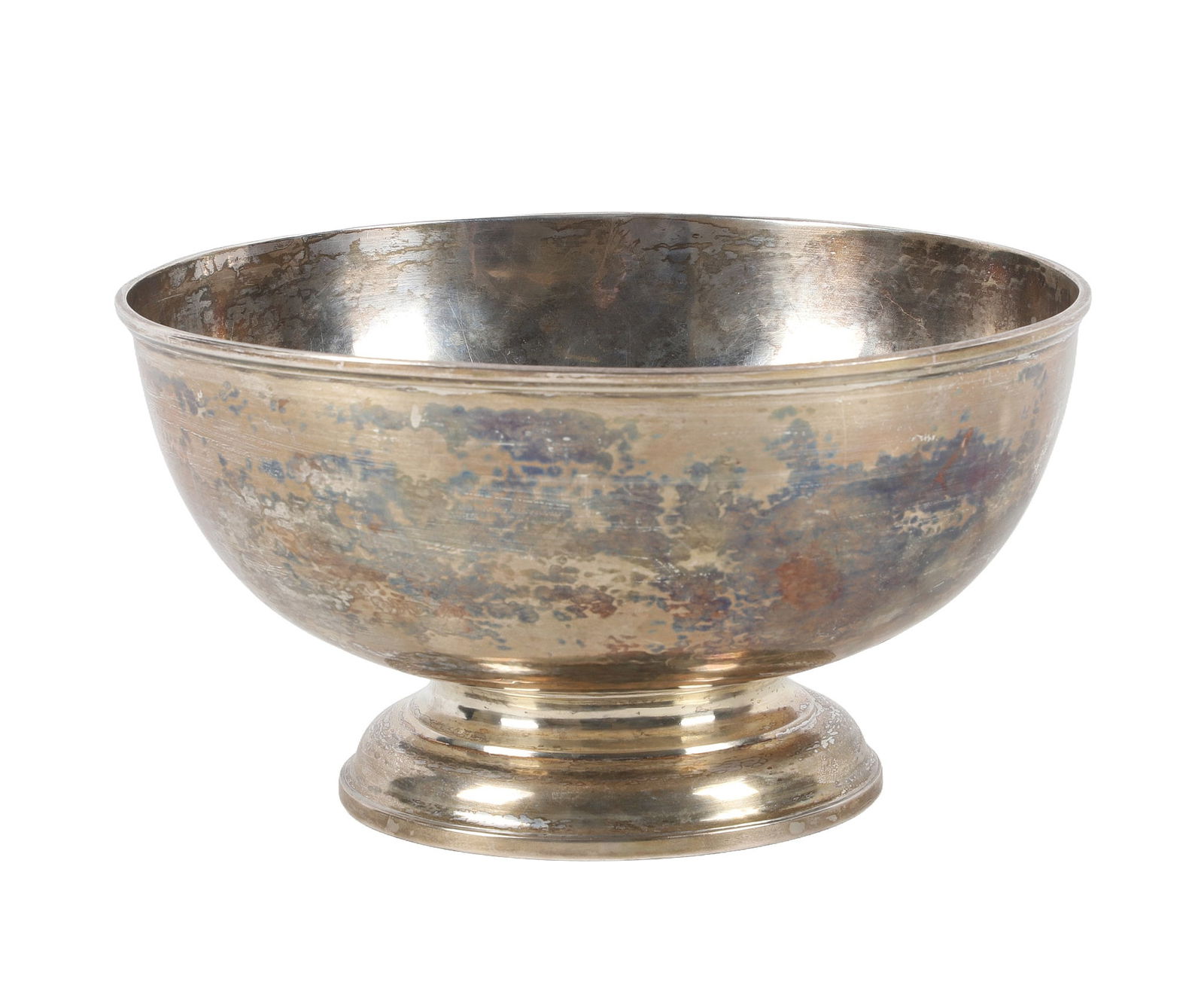 Sterling Silver Footed Bowl, London, ca. 1805. (1 of 6)