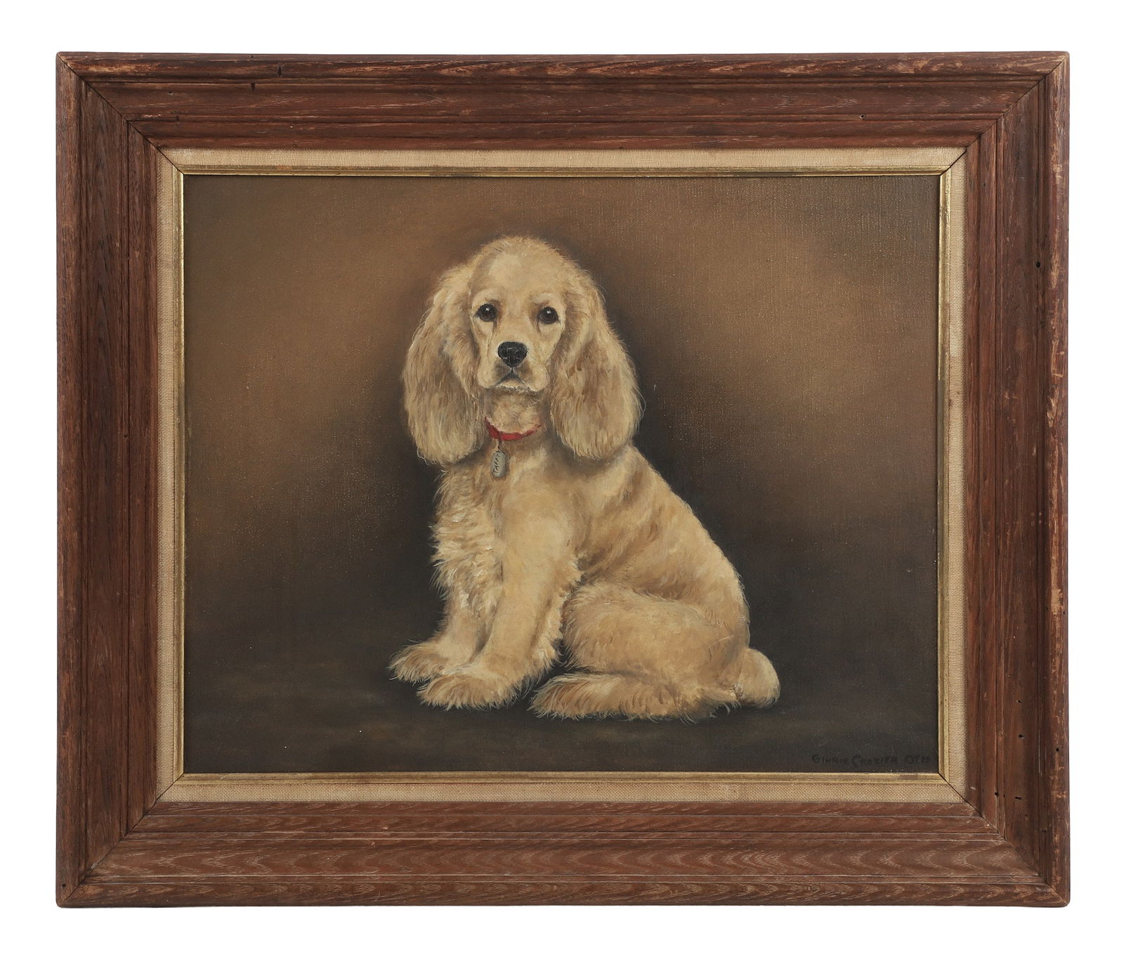 Ginnie Crozier Otis Dog Portrait, 'Taffy' (1 of 7)