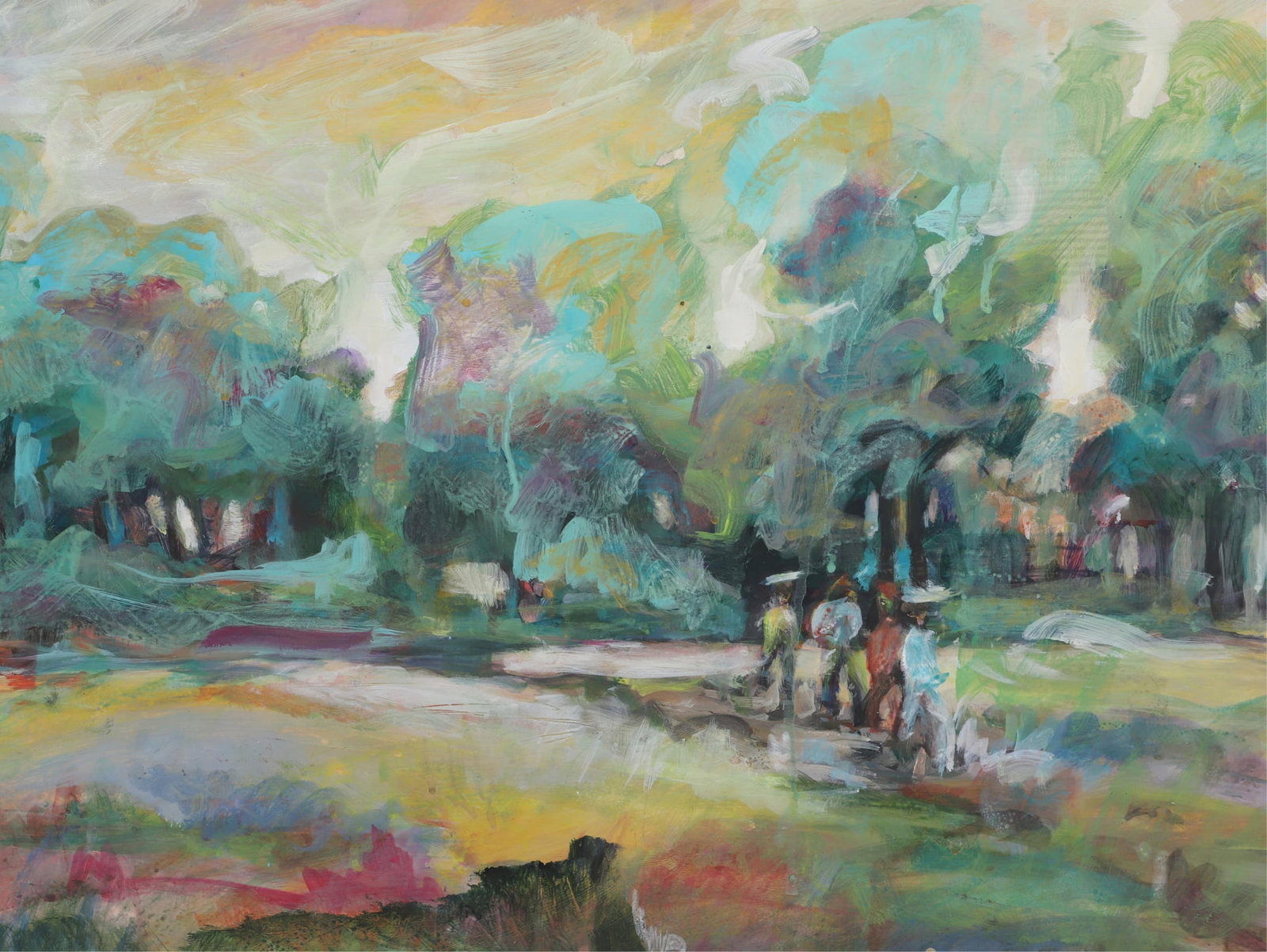 Expressionist Landscape Composition - 2