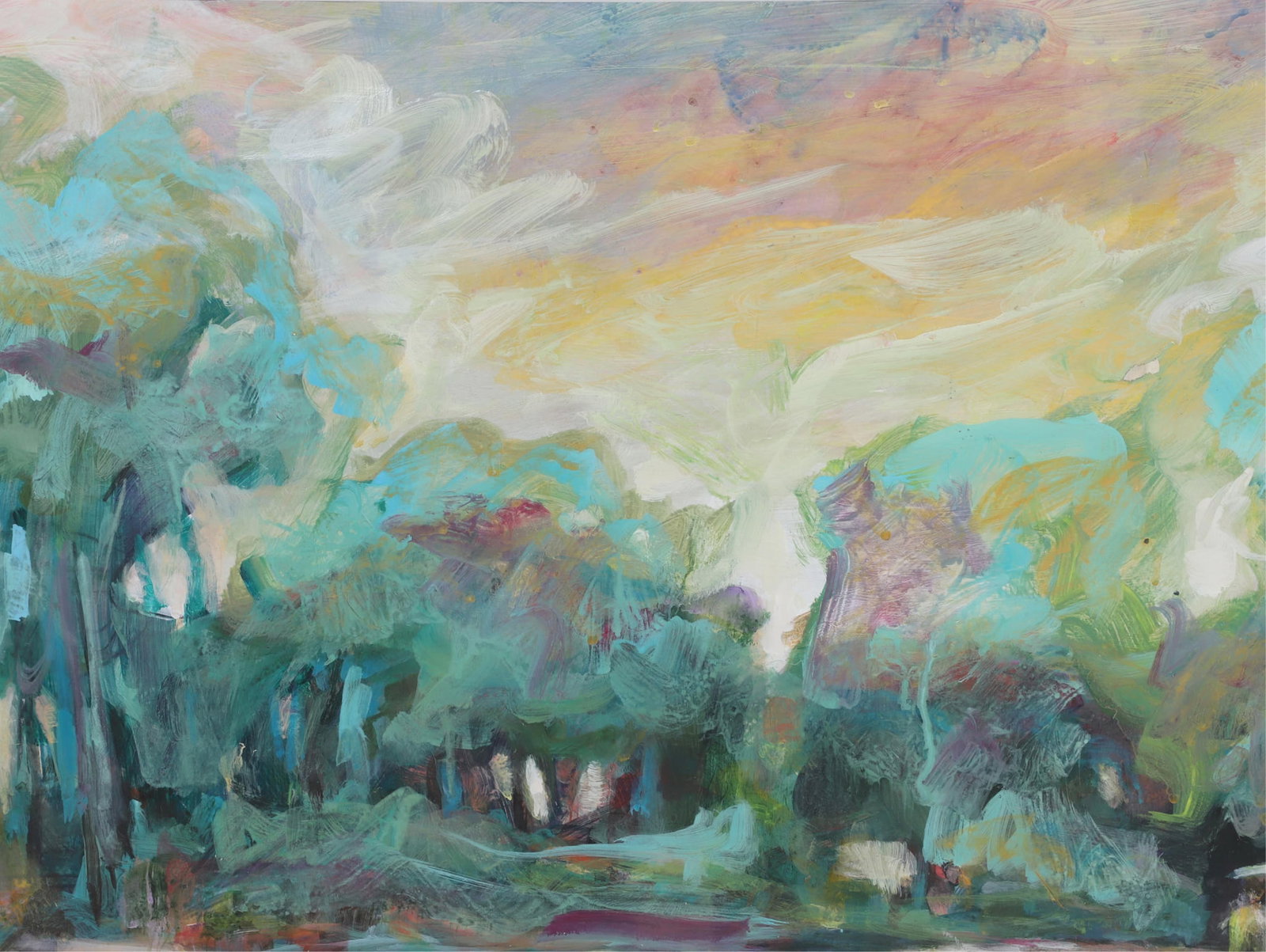 Expressionist Landscape Composition - 4