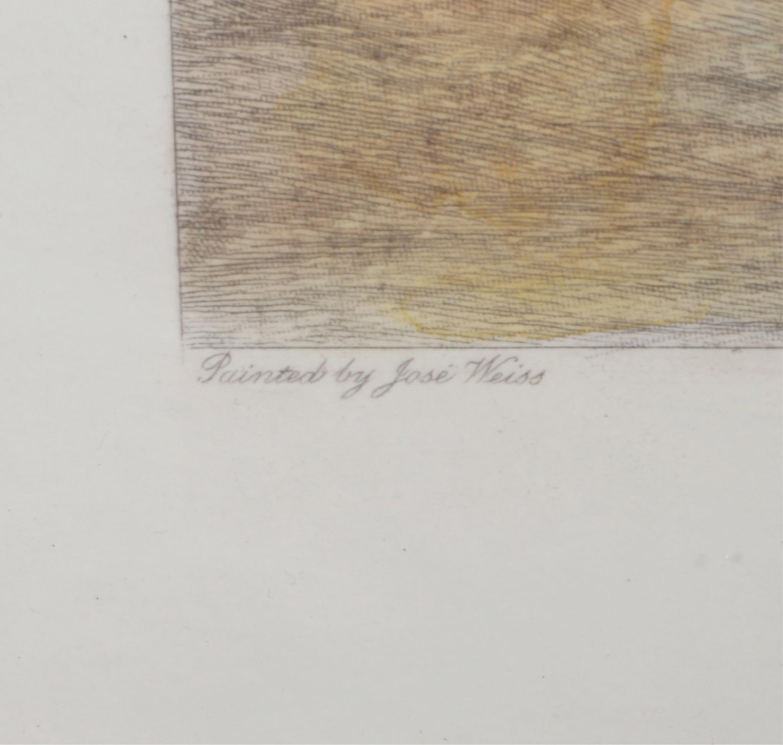 Antique hand-colored etching - 5