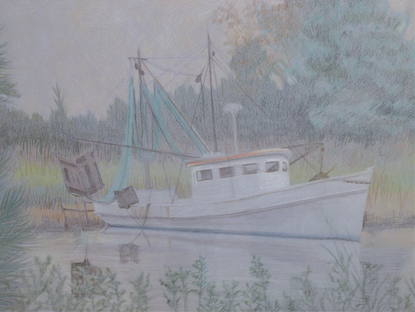 Pastel Composition - 2