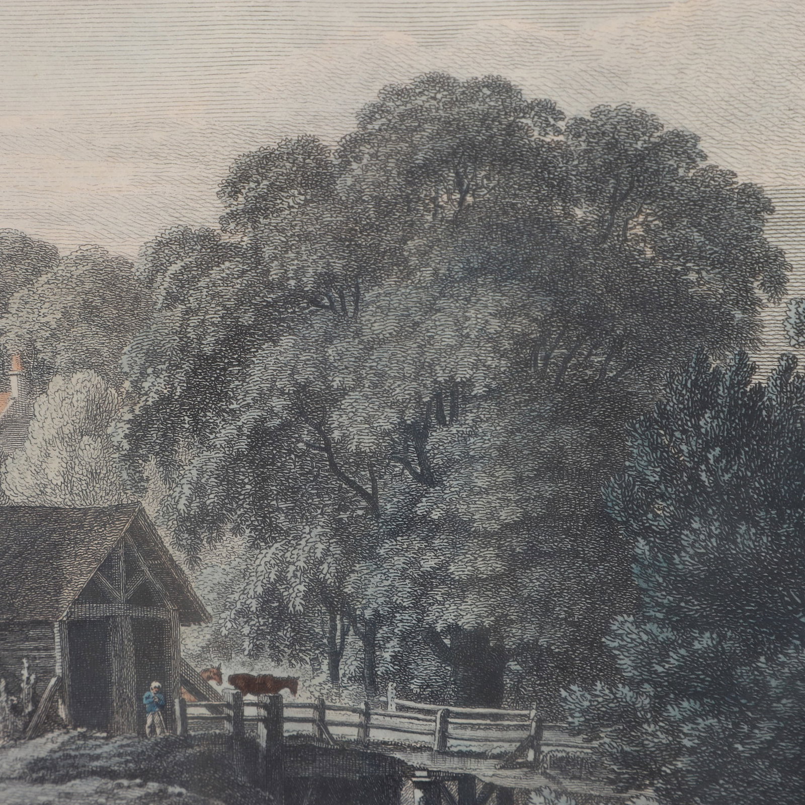 After Thomas Hearne, Colored Etching - 3