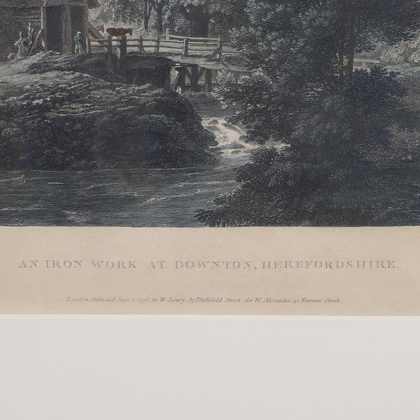After Thomas Hearne, Colored Etching - 6