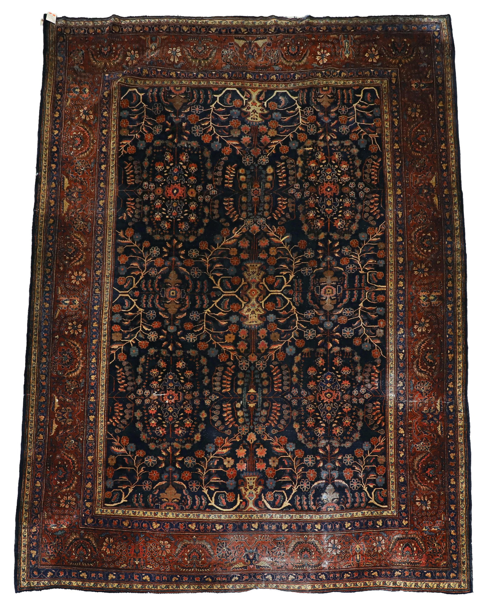 Persian Kerman Rug, 10'7" x 13'2" (1 of 5)