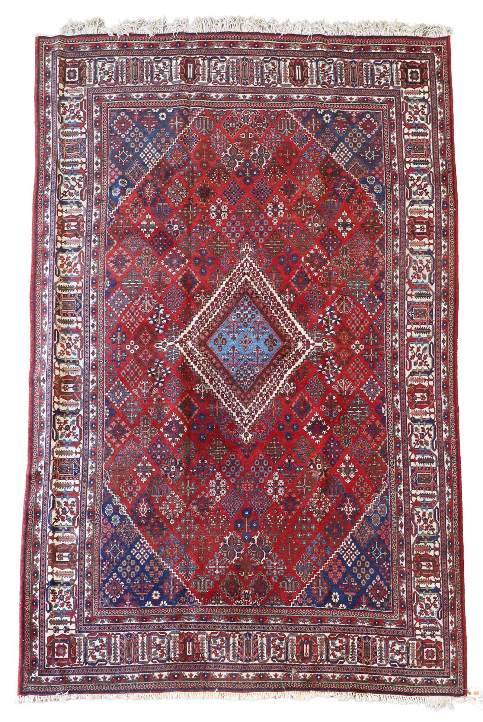 Vintage Persian Joshaghan Rug, 7' x 10' 5" (1 of 6)
