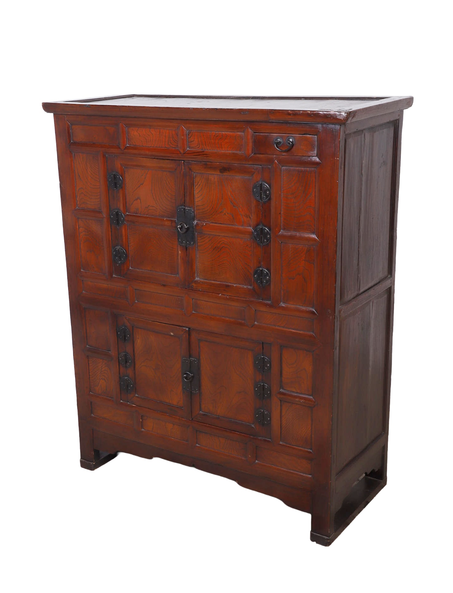 Antique Korean Elm Wood Bandaji Chest (1 of 10)