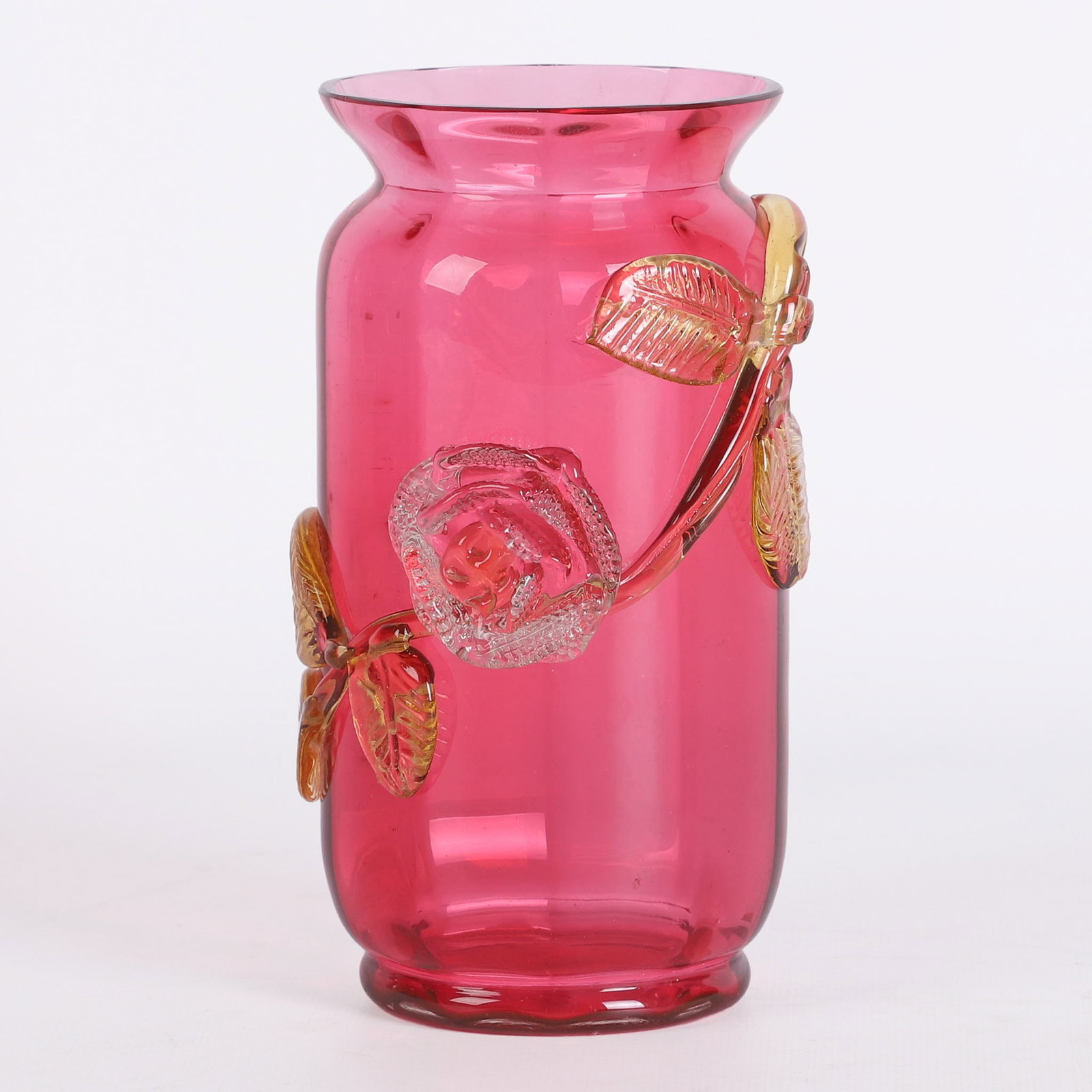 (4) Antique Ruby/Cranberry Glass Selection - 6