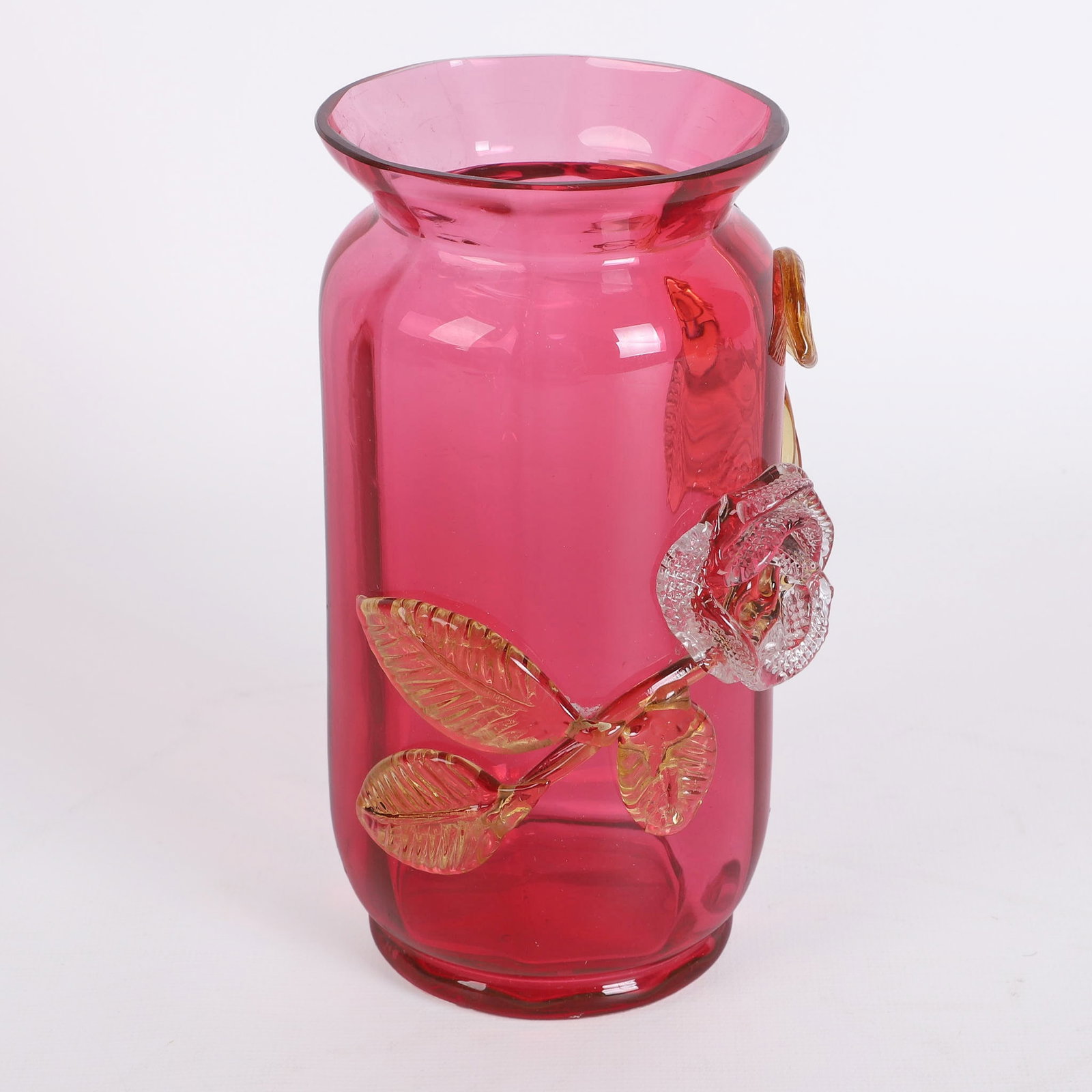 (4) Antique Ruby/Cranberry Glass Selection - 7