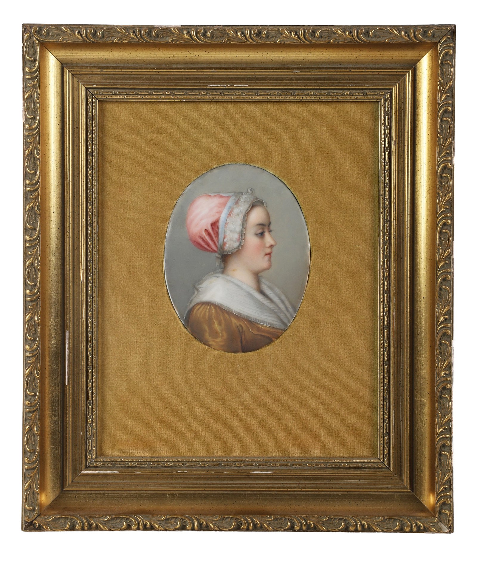 KPM Porcelain Plaque After Jean-?tienne Liotard, 'La Belle Chocolati?re' (1 of 4)
