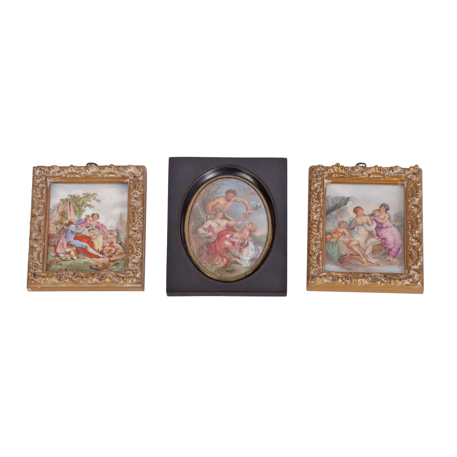 (3) Miniature Paintings Feat. Limoges (1 of 14)