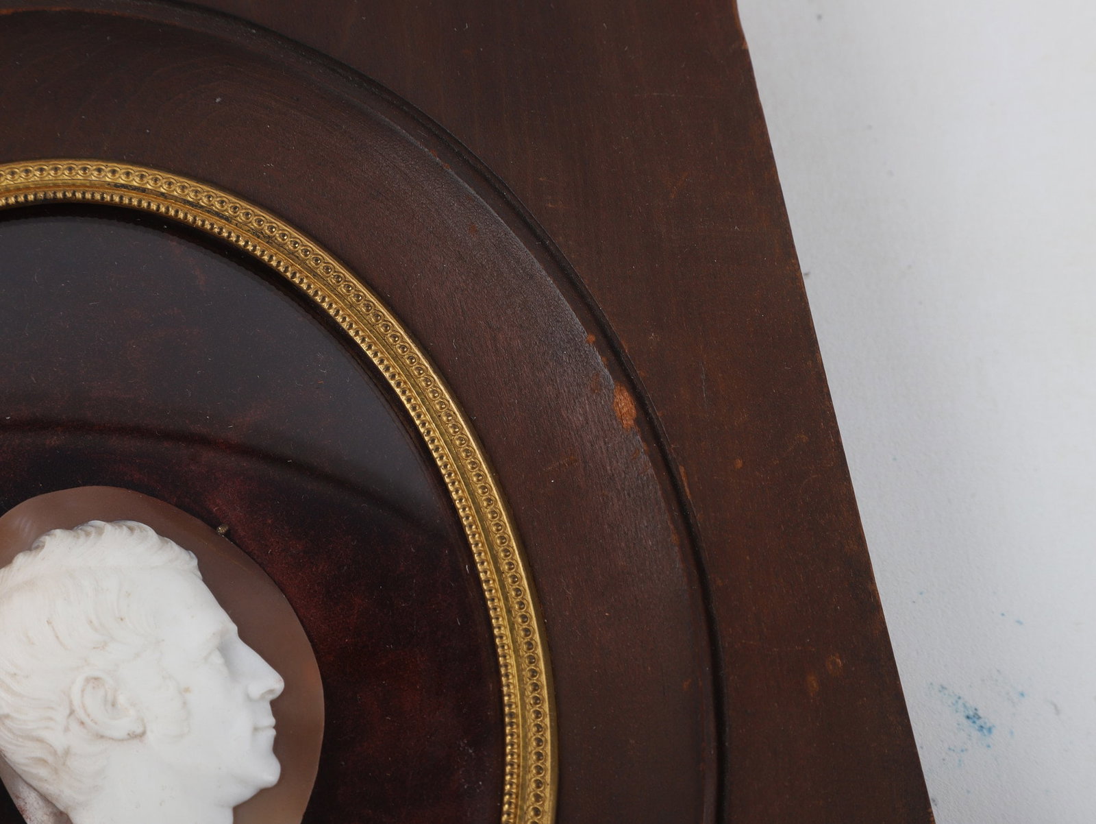 19th C. Framed Shell Cameo - 3