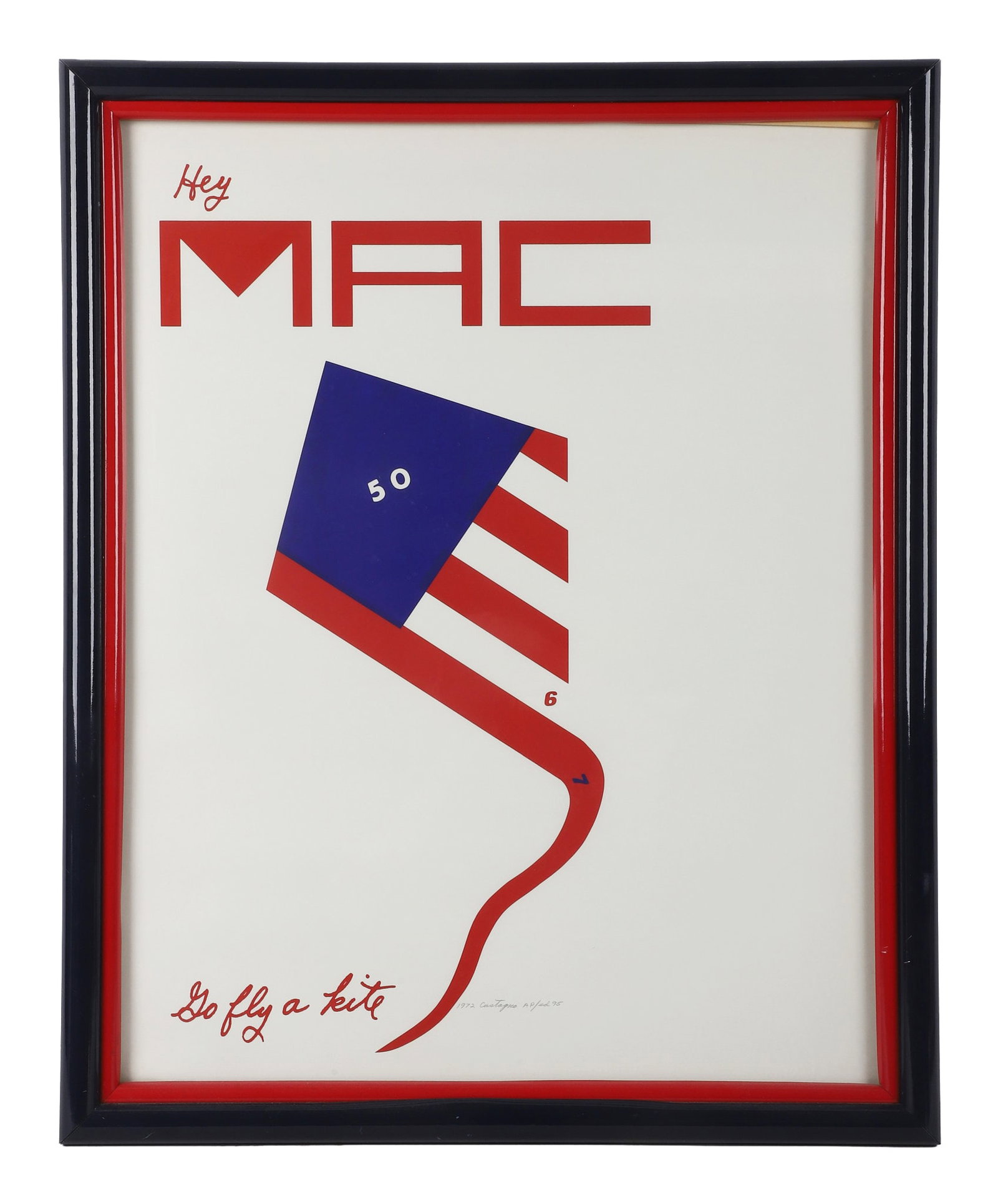 John Castagno, (American, 1930-2018), Hey Mac, Go Fly a Kite, 1972 (1 of 4)