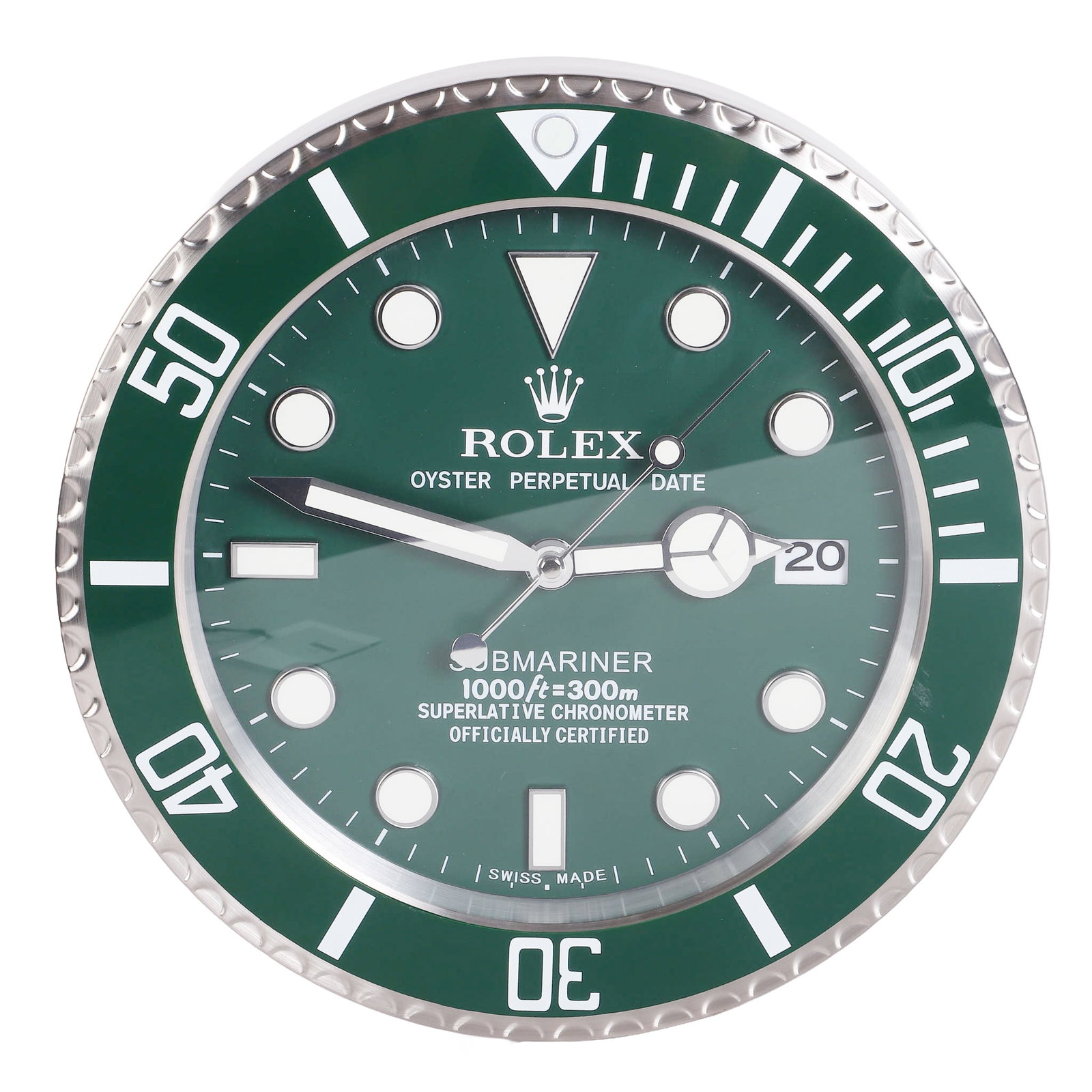 Watch Dealer Display Clock Rolex Hulk (1 of 8)