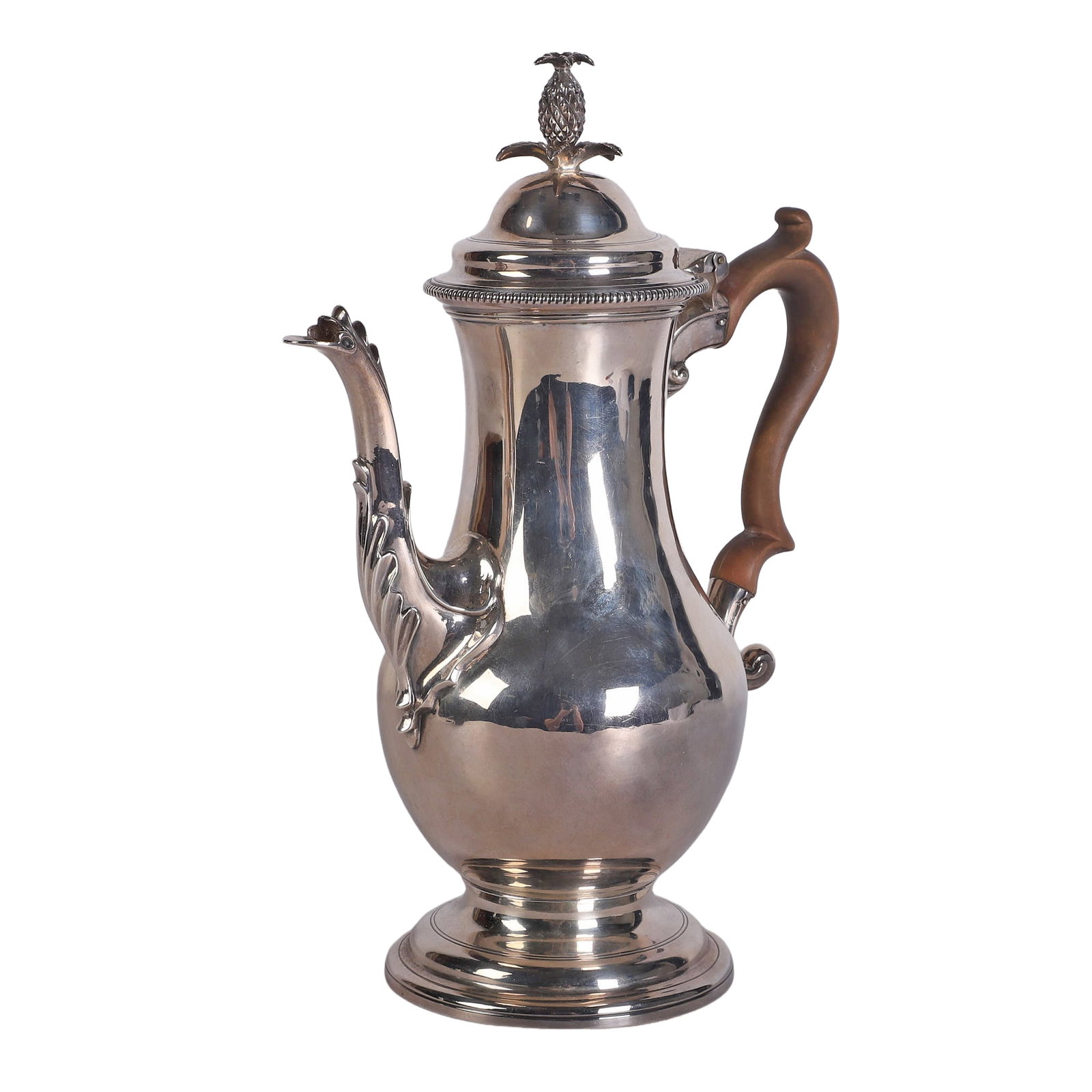Georgian Sterling Tea/Coffee Pot, J. Swift, 1773 (1 of 6)