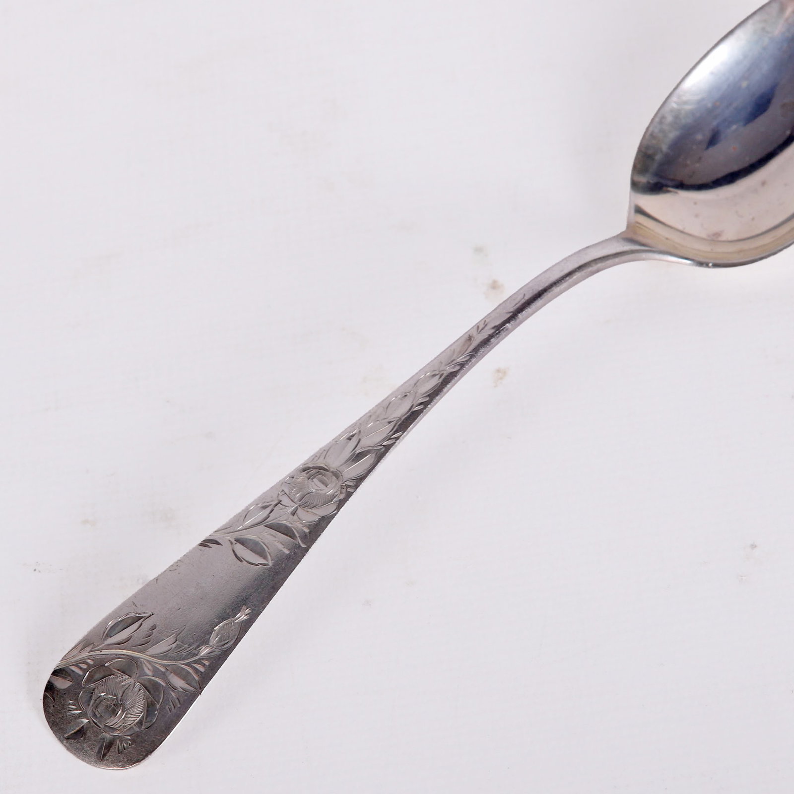 (6) Gorham Sterling Rose Pattern Tea Spoons` - 7