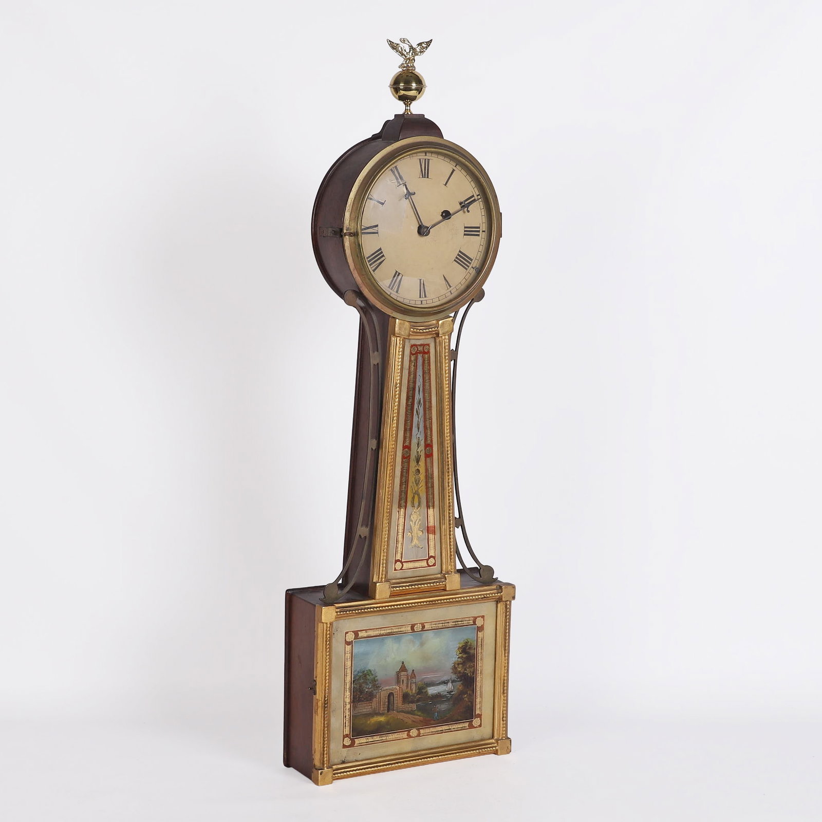 20th C. Banjo Clock - 7