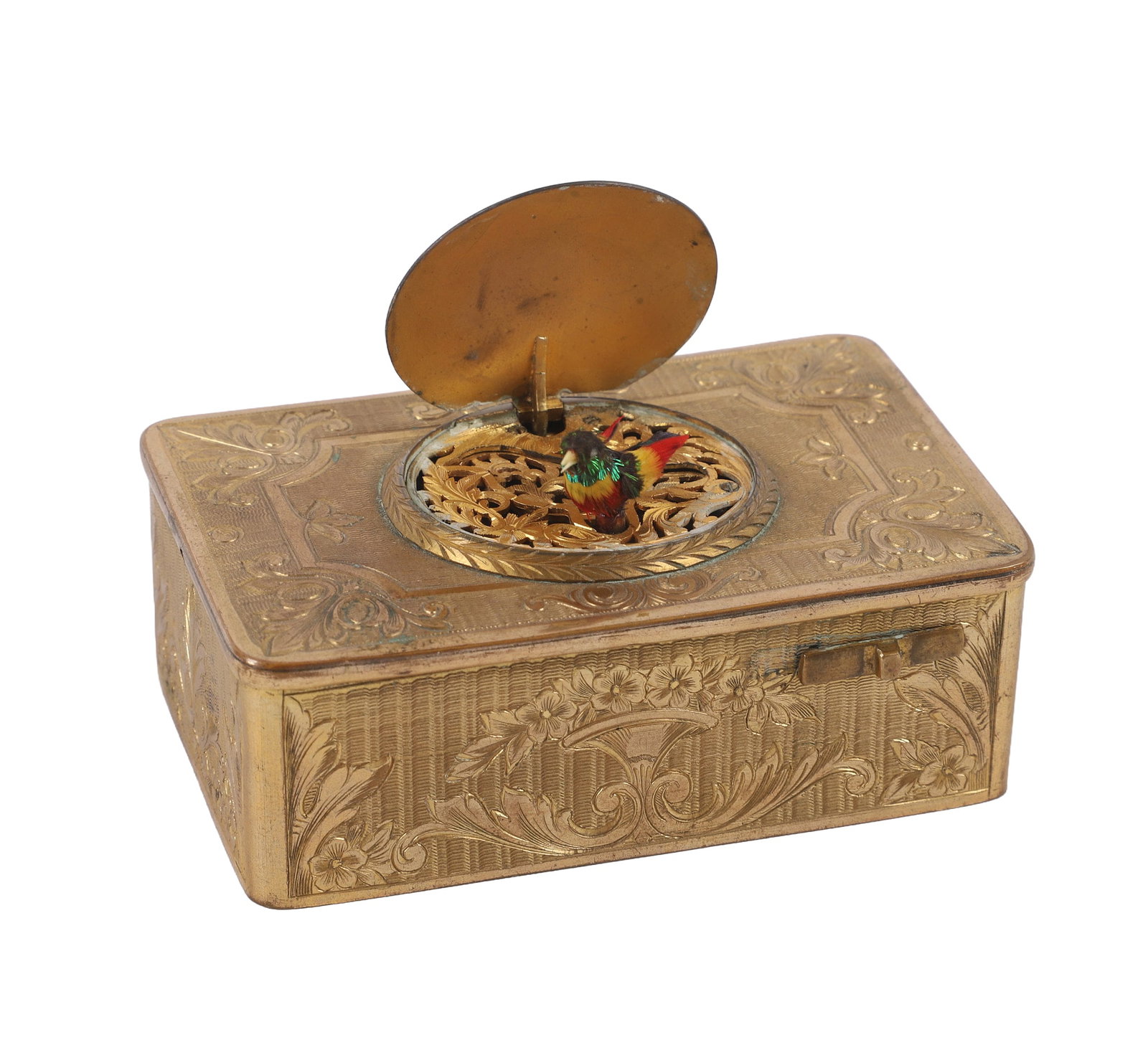 Antique Singing Bird Mechanical Automaton (1 of 17)