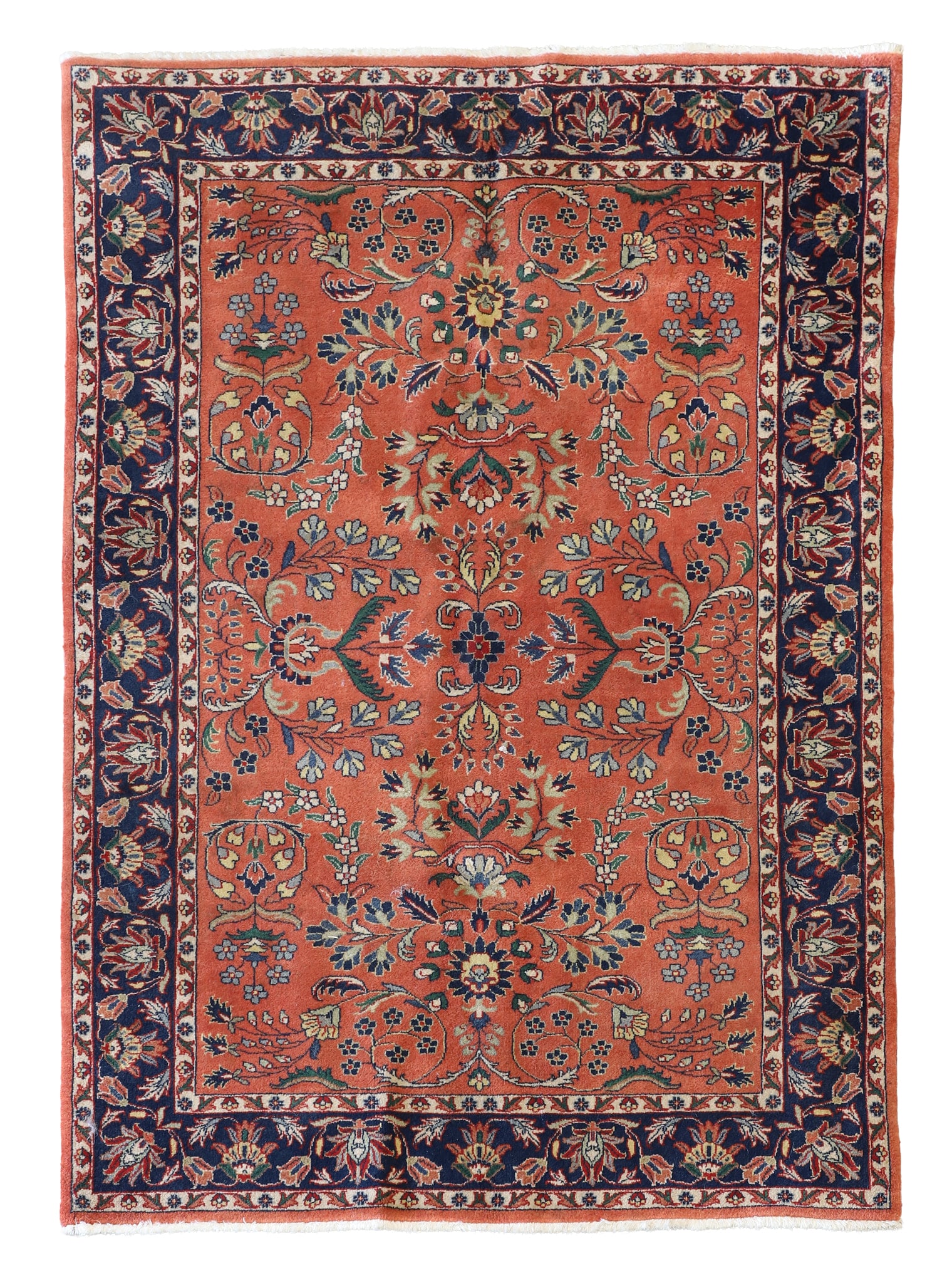 Mahal Style Rug Size: 4' x 5'10": Mahal Style Rug Mahal Style Rug Size: 4' x 5'10"