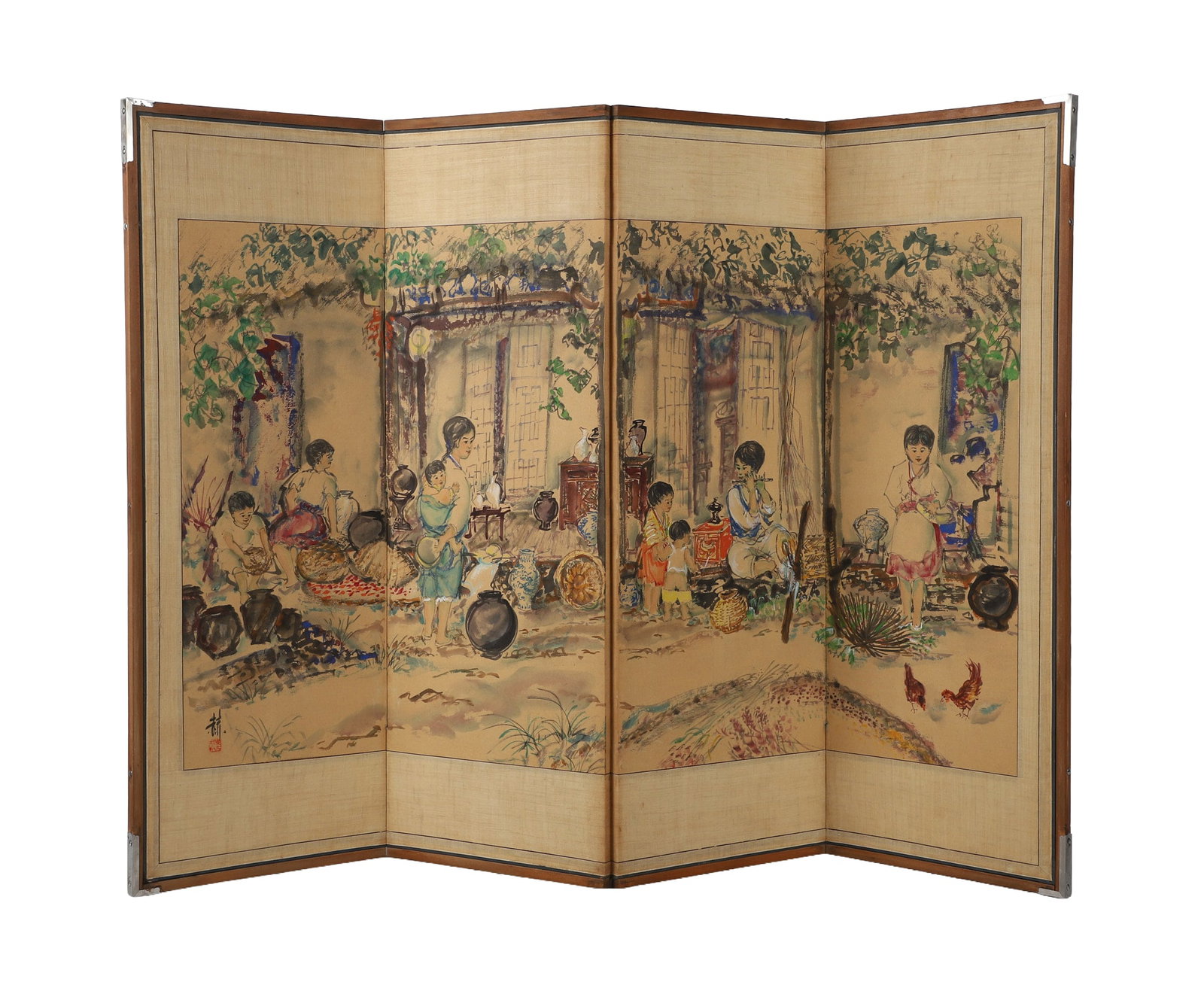 Asian Folding Screen (1 of 7)