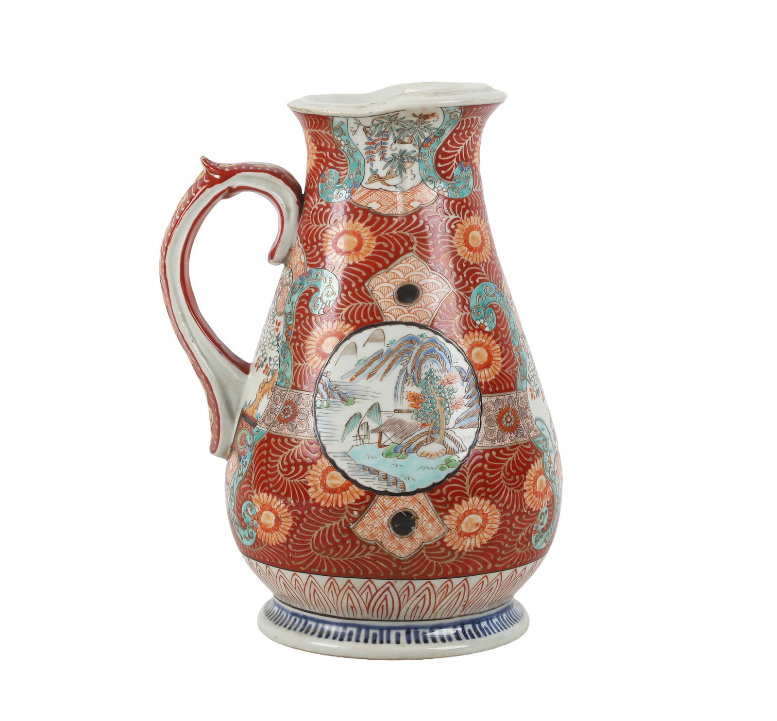 Japanese Kutani Pitcher (1 of 7)