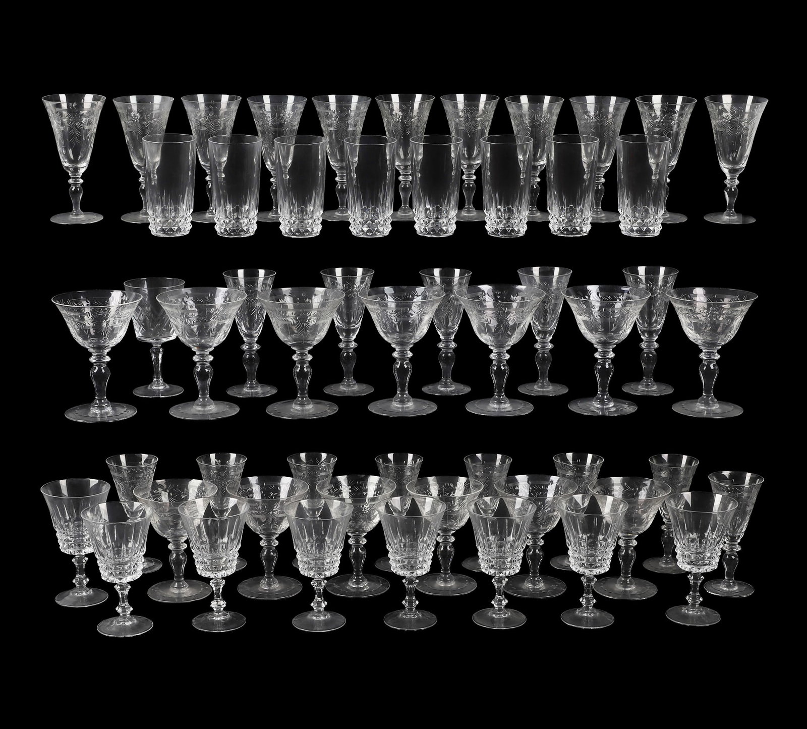 (54) Crystal Glass Stemware Feat. Hawkes & Crystal (1 of 14)