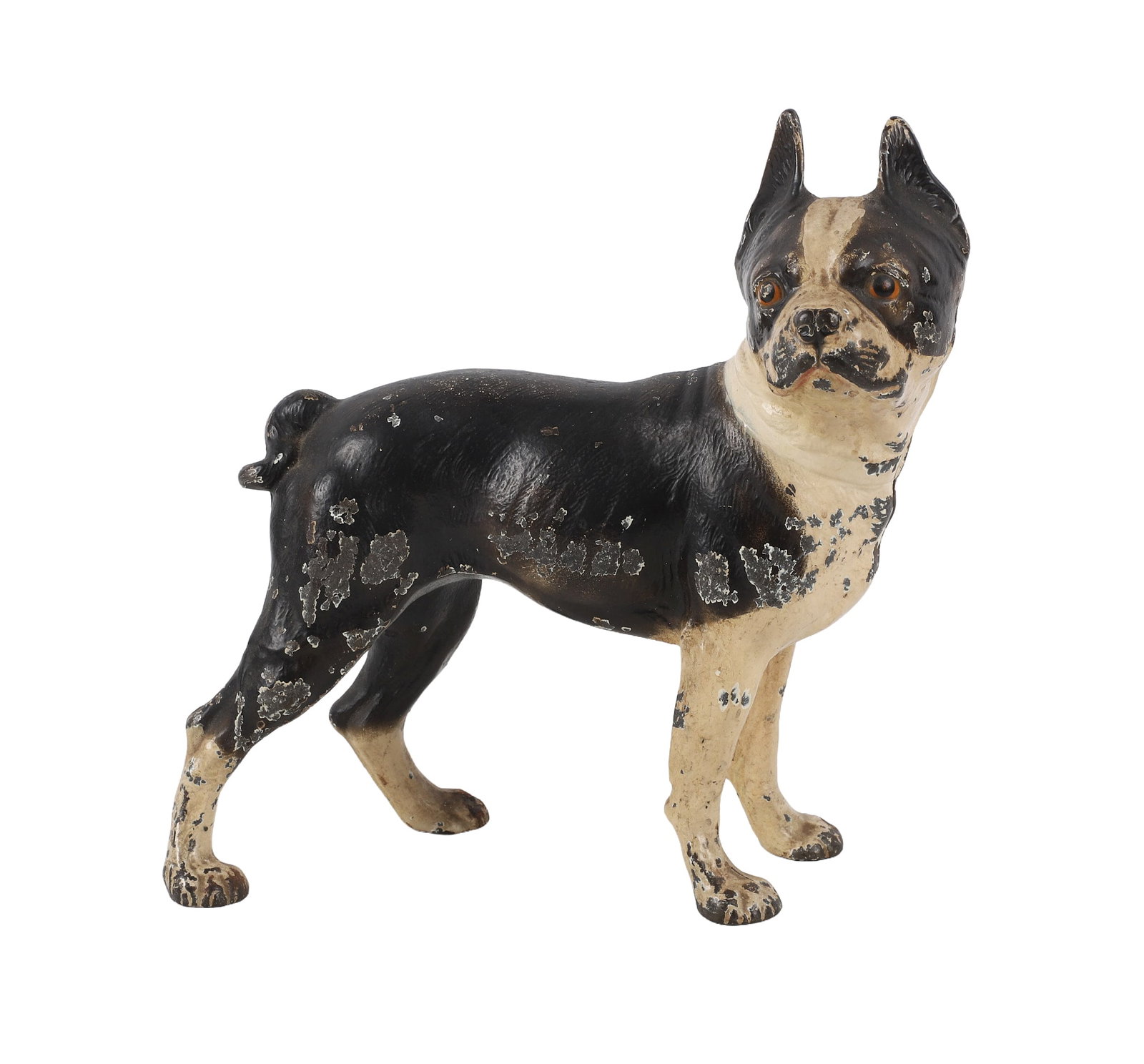 Antique Hubley Boston Terrier Doorstop (1 of 5)