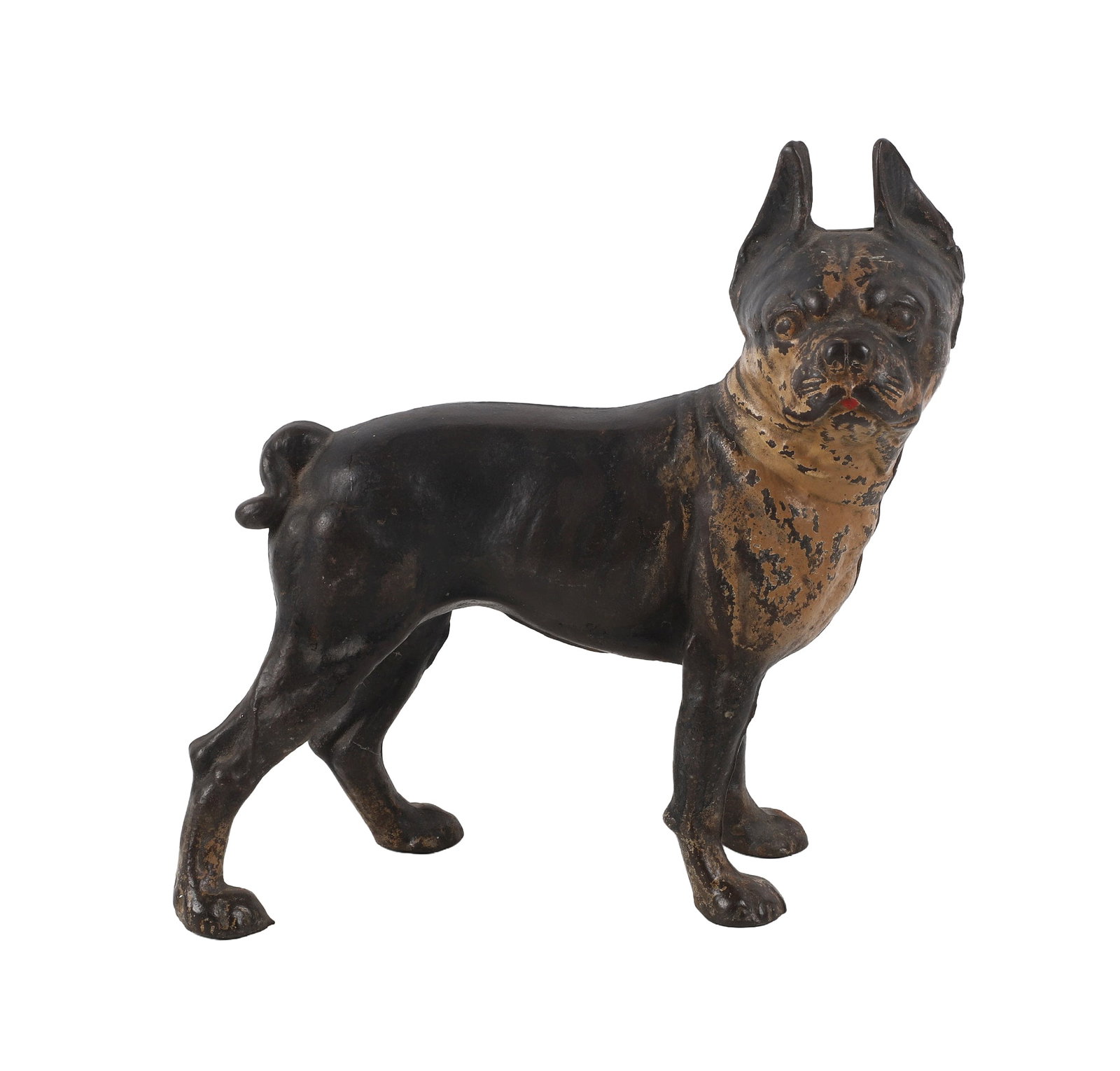 Antique Hubley Boston Terrier Doorstop (1 of 5)